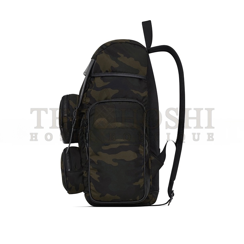 Y51 CITY MULTI-POCKET BACKPACK IN SMOOTH LEATHER 215473399 (42*34*22cm) Master Quality